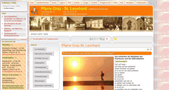 Desktop Screenshot of pfarreleonhard.at